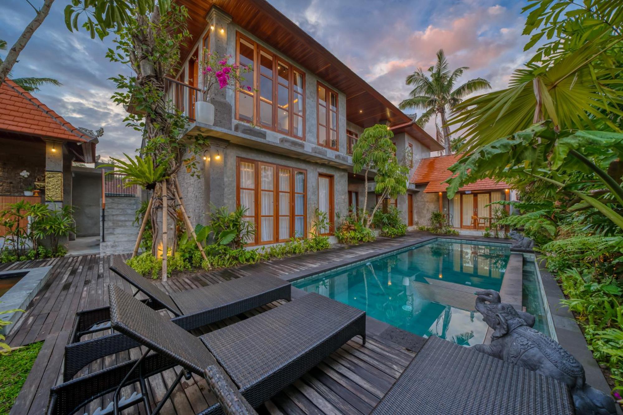 Akasha Villa Ubud Bagian luar foto